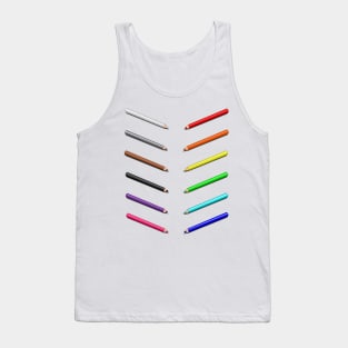 Colouring pencils Tank Top